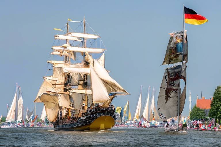 The Magic of the Hanse Sail Festival in Germany