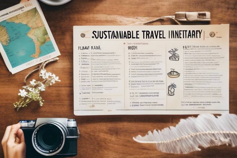 How to Plan a Sustainable Travel Itinerary