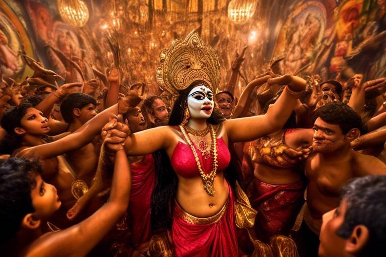 The Grandness of India's Durga Puja Festival