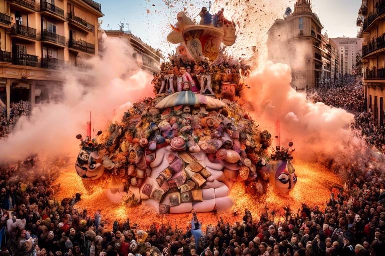 The Artistic Explosion of Spain's Las Fallas