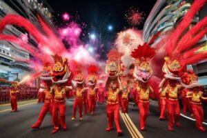 The Artistic Explosion of Singapore's Chingay Parade