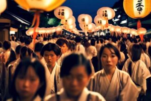The Tranquility of Japan's Obon Festival
