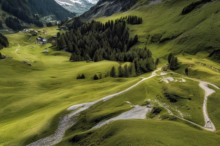 Hidden Trails in the Swiss Alps’ Engadin Valley