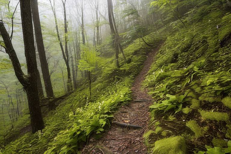 Hiking the Remote Trails of the Appalachian Mountains