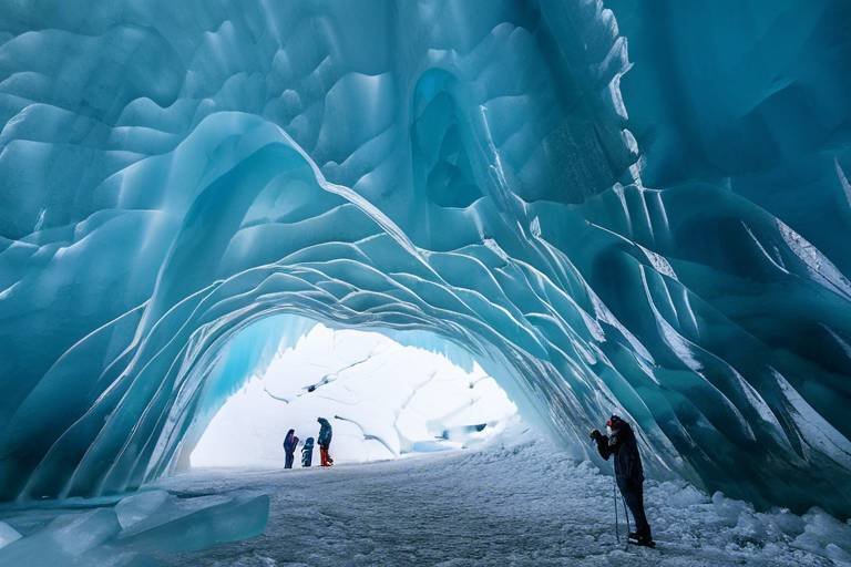 Exploring the Ice Caves of Mendenhall Glacier