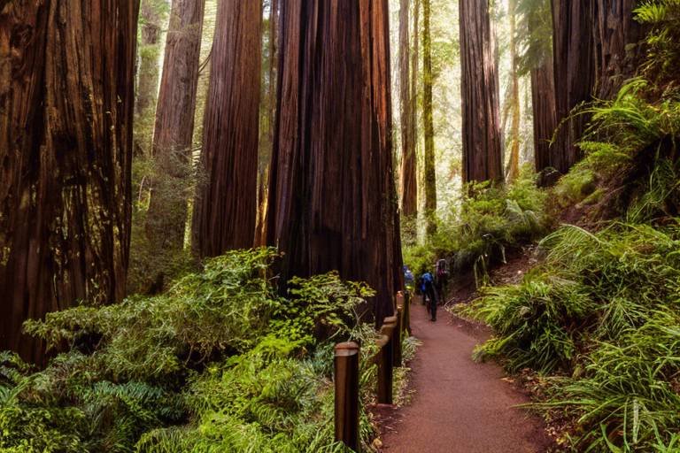 Hiking Through the Ancient Redwood Forests of Muir Woods