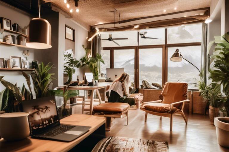 The Popularity of Remote Work-Friendly Destinations and Co-Living Spaces