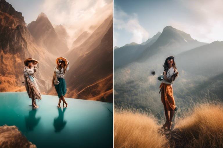 How to Create Beautiful Travel Photos with Natural Backdrops