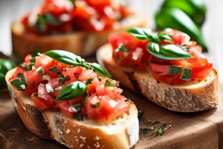 How to Craft Authentic Italian Bruschetta