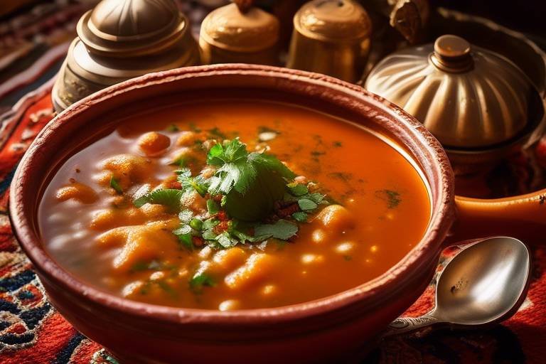 Exploring the Rich Flavors of Moroccan Harira Soup