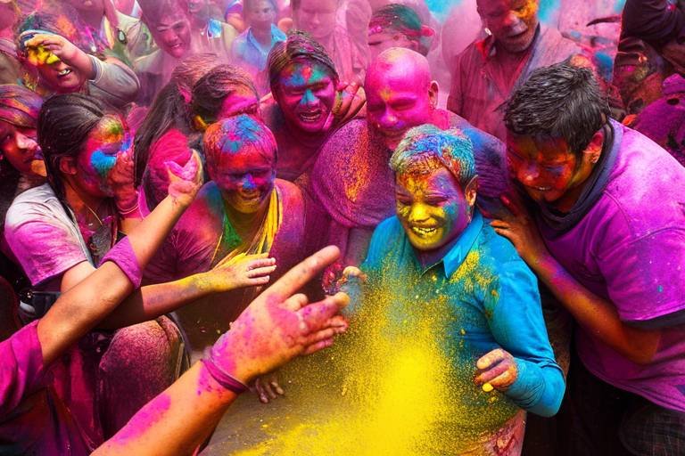 The Spiritual Journey of Nepal's Holi Festival