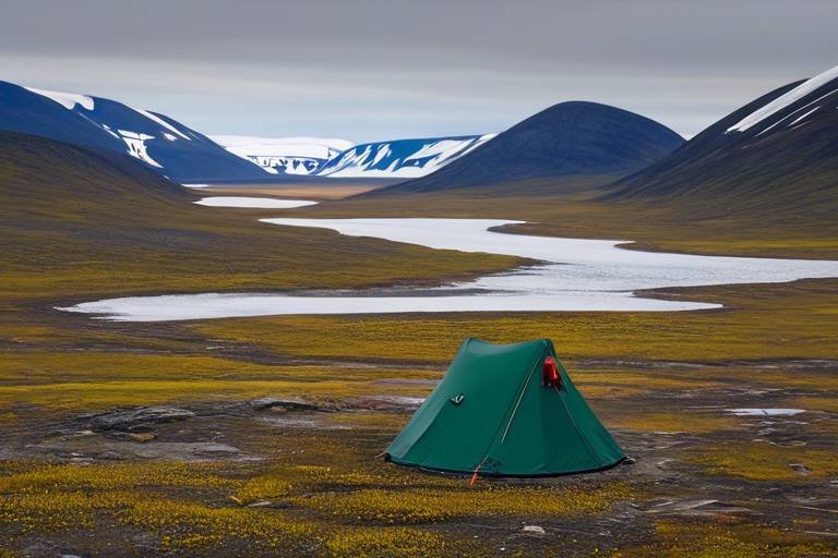 Camping in the Remote Wilderness of Gates of the Arctic National Park