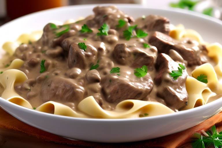 A Taste of Authentic Russian Beef Stroganoff