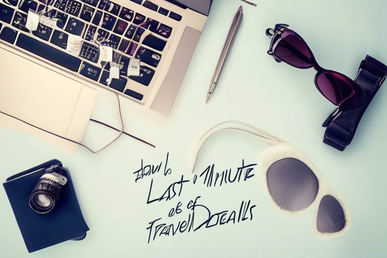 How to Take Advantage of Last-Minute Travel Deals and Trends
