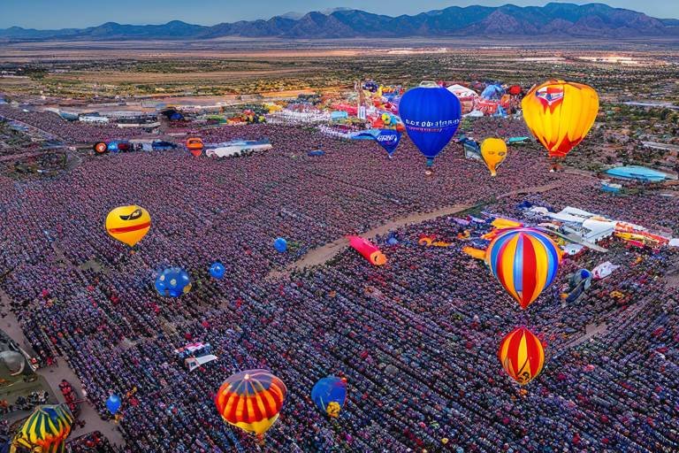 The Mesmerizing Albuquerque International Balloon Fiesta