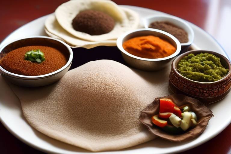 The Best Ethiopian Injera and Its Accompaniments