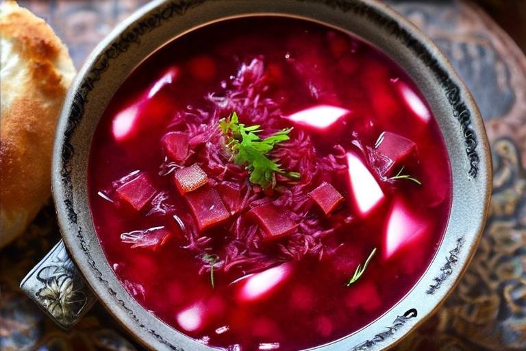Traditional Russian Borscht - Recipes and Variations
