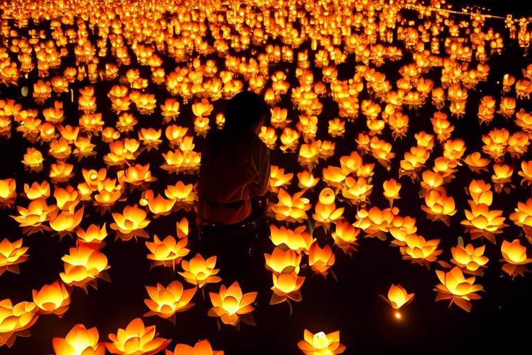 South Korea's Lotus Lantern Festival - A Glow of Tradition