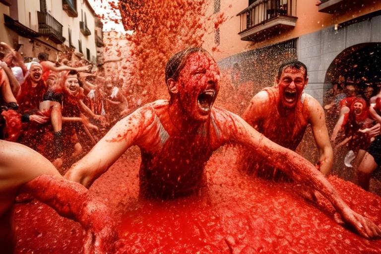 The Joyous Festivities of Spain's La Tomatina