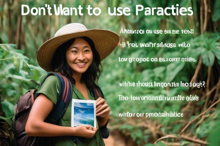 How to Embrace Sustainable Practices While Traveling