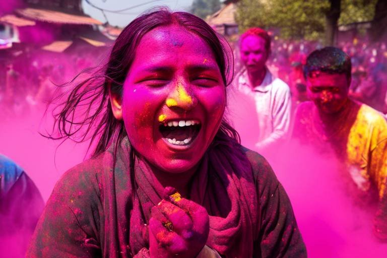 The Spiritual Significance of Nepal's Holi Festival