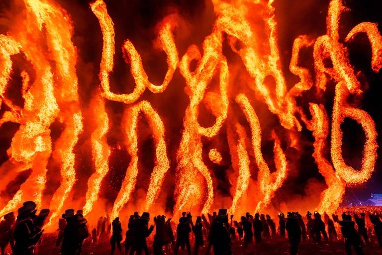 The Enchanting World of Korea's Jeju Fire Festival