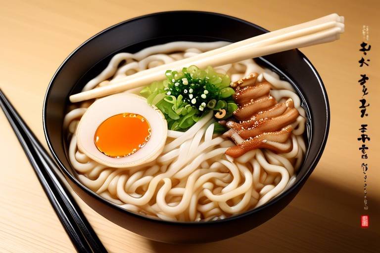 Exploring the Rich Flavors of Japanese Udon
