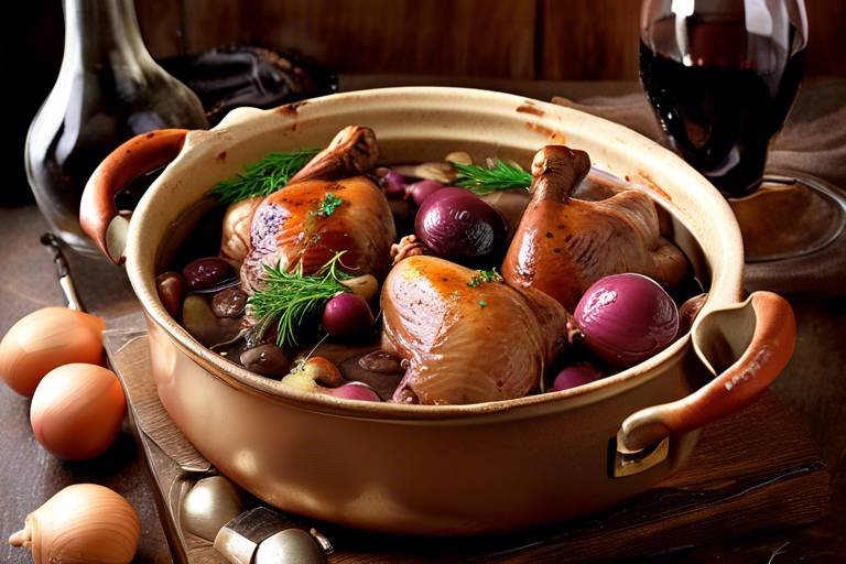 Exploring the Flavors of Classic French Coq au Vin