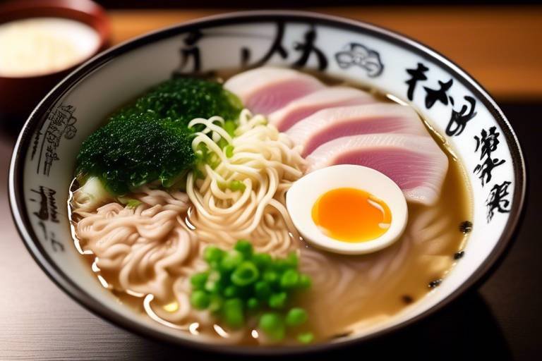 Exploring the Unique Flavors of Japanese Tonkotsu Ramen