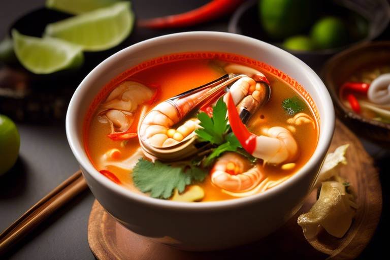 Discovering the Rich Flavors of Thai Tom Yum Soup
