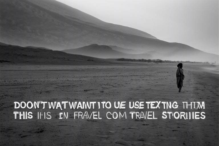 Tips for Creating Compelling Travel Photo Stories