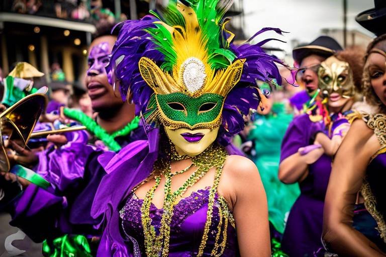 Mardi Gras in New Orleans - Music, Masks, and More