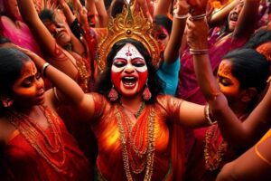 The Vibrant Traditions of India's Durga Puja