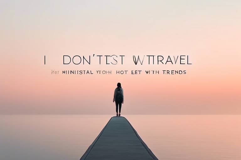How to Embrace Minimalist Travel with the Latest Trends