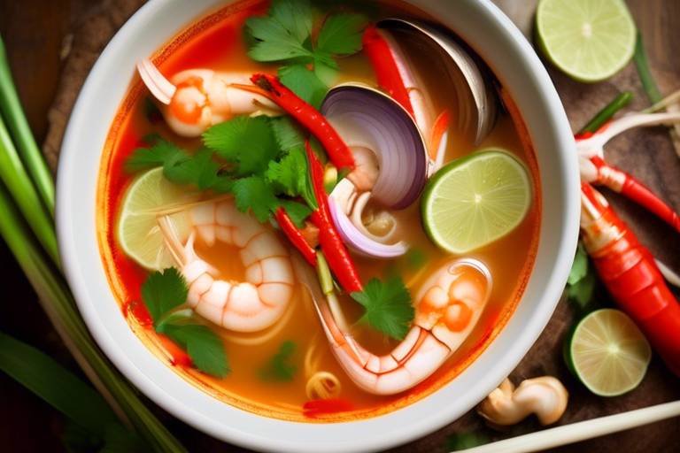 Traditional Thai Tom Yum Soup - Recipes and Tips