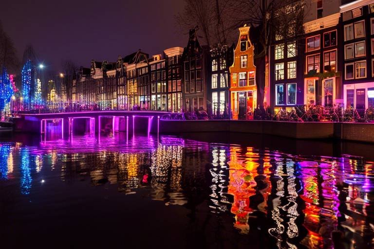 The Mesmerizing Lights of Amsterdam's Light Festival