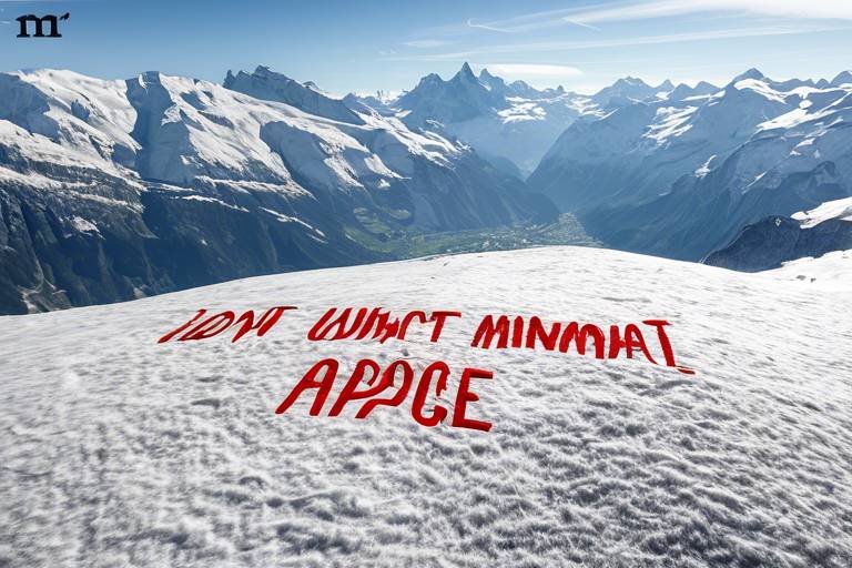 How to Minimize Your Environmental Impact in the Swiss Alps
